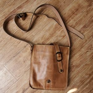 Leather satchel